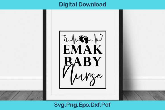 Emak Baby Nurse Graphics for Crafts