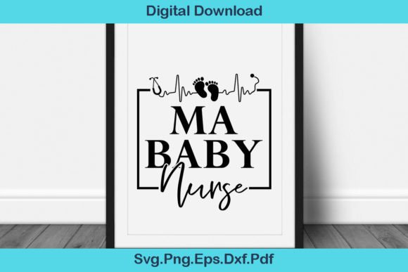 Ma Baby Nurse T Shirt Graphics for Crafts