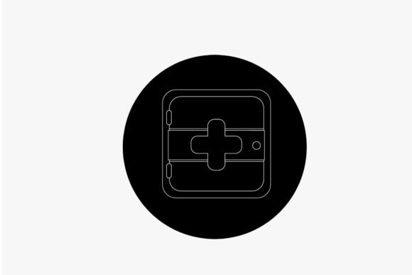 Medical Nurse Silhouette 3: Graphics for Crafts