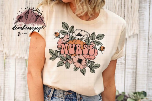 Nurse Flower PNG for Crafts & Graphics