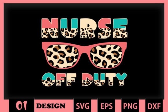 Nurse Off Duty Retired Nurse Graphics for Crafts