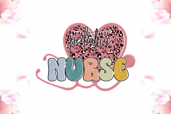 Pediatric Nurse Sublimation: Graphics for Crafts