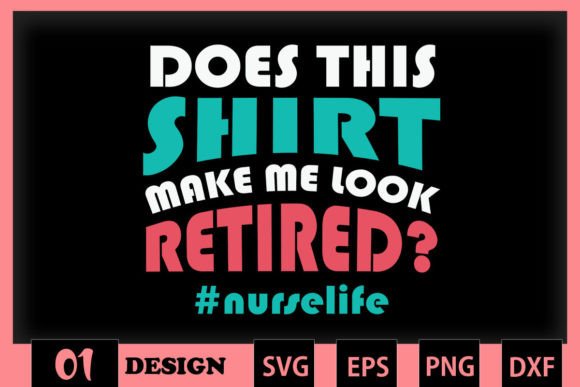 Retired Nurse Graphics for Crafts Review