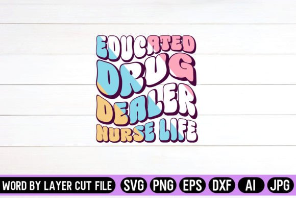 Retro Nurse Graphics for Crafts & Branding