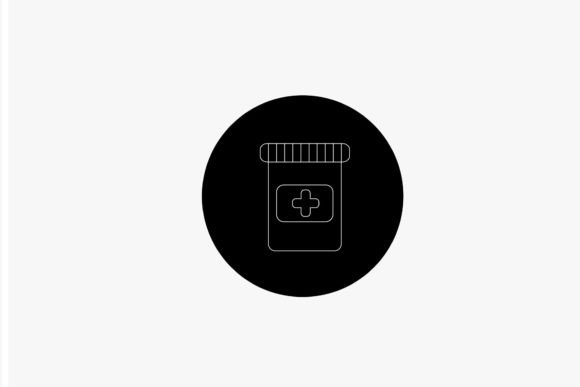 Reviewing Medical Nurse Simple Silhouette 14