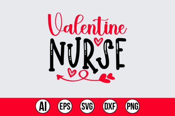 Valentine Nurse Graphics for Crafts