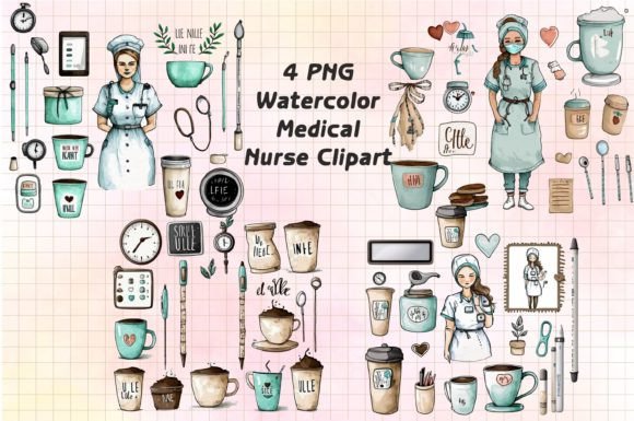 Watercolor Medical Nurse Clipart: A Designer’s Review